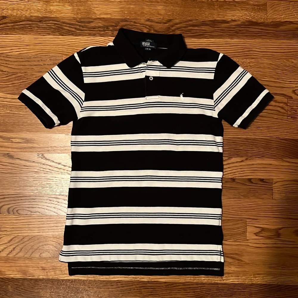 Ralph Lauren Navy/White Polo
